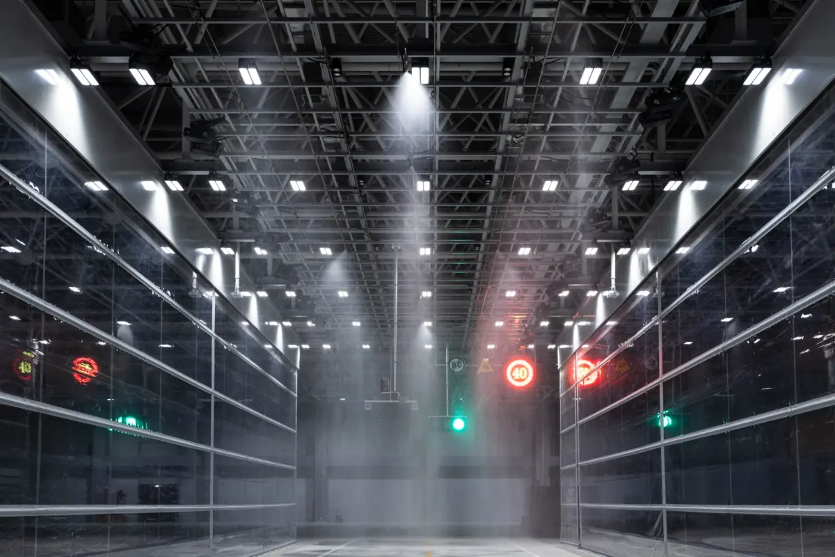 All-weather environment simulation area 5