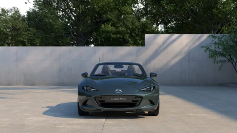 Több mint 20 év után visszatér a zöld árnyalat az MX-5 palettára