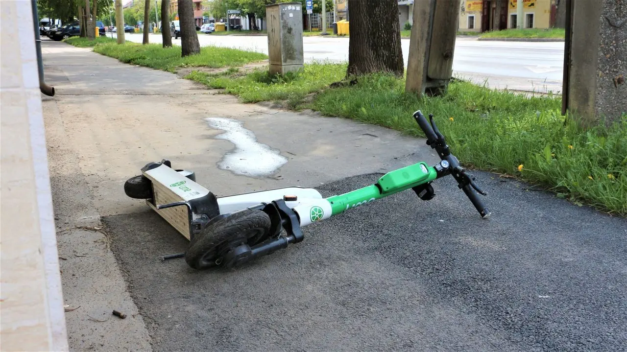 A rolleres balesetek jelentős részét maguk a rollert használók okozzák