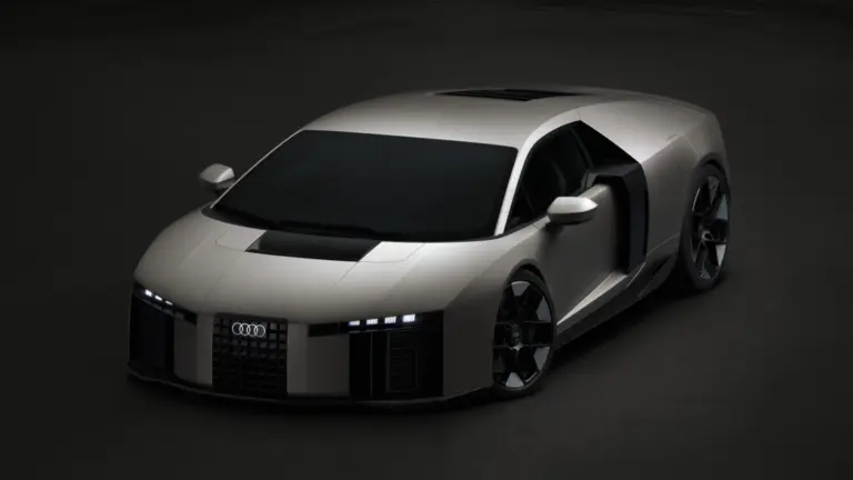Konnektoros hibrid biturbó V8? Íme az Audi R8 utódja!