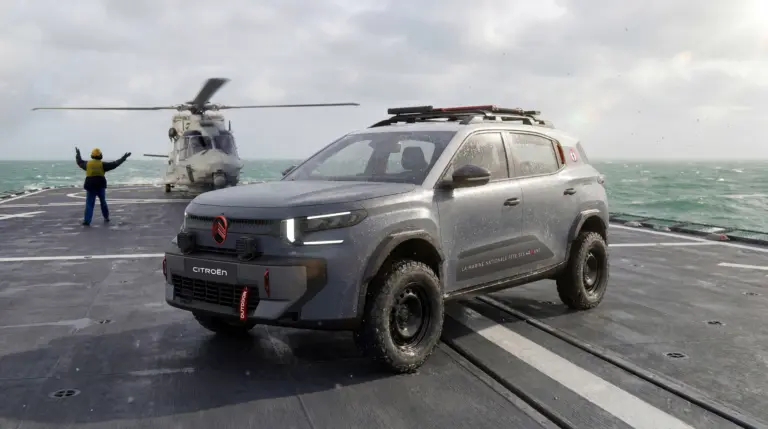 Katonai járművet épített a Citroën! Íme a különleges C3!
