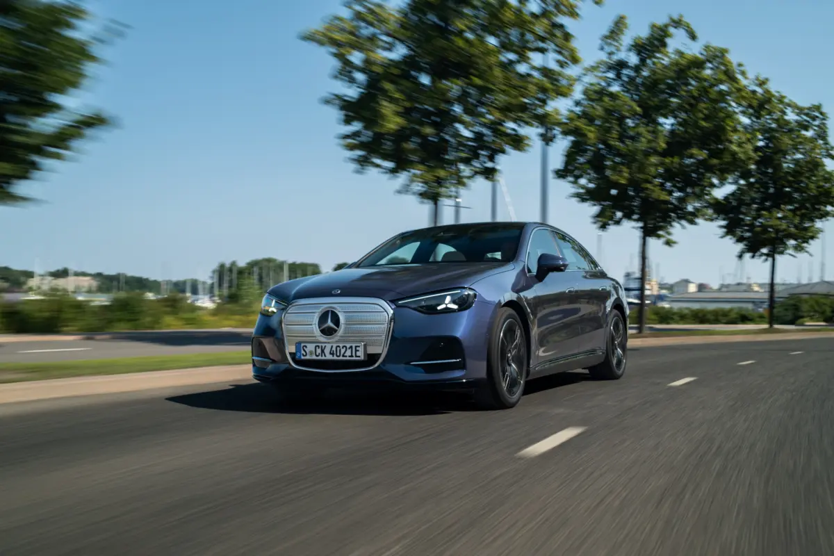 Test Drive der neuen elektrischen Mercedes-Benz C-Klasse, Helsinki, 2026.//Test Drive all-new electric Mercedes-Benz C-Class, Helsinki, 2026.