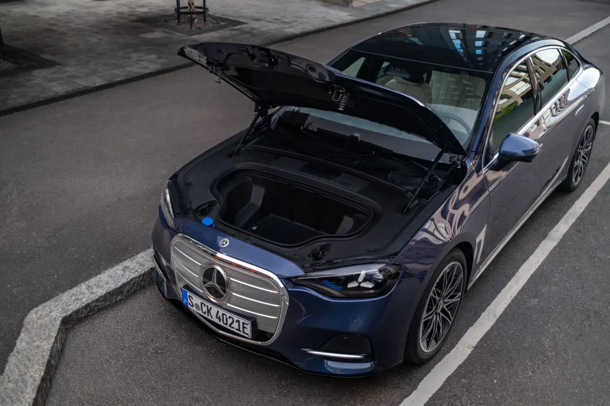 Test Drive der neuen elektrischen Mercedes-Benz C-Klasse, Helsinki, 2026.//Test Drive all-new electric Mercedes-Benz C-Class, Helsinki, 2026.