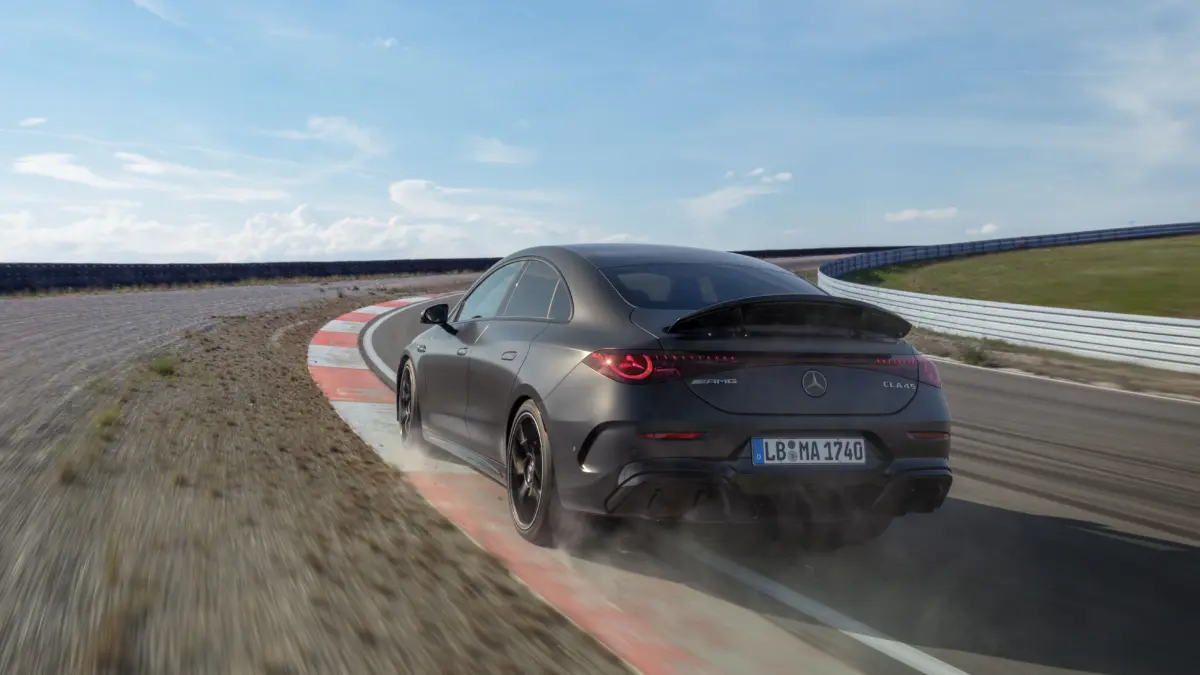 Schneller, agiler – und noch mehr Fahrspaß: Der neue Mercedes-AMG CLA 45 4MATIC+Faster, more agile – and even more fun to drive: The new Mercedes-AMG CLA 45 4MATIC+