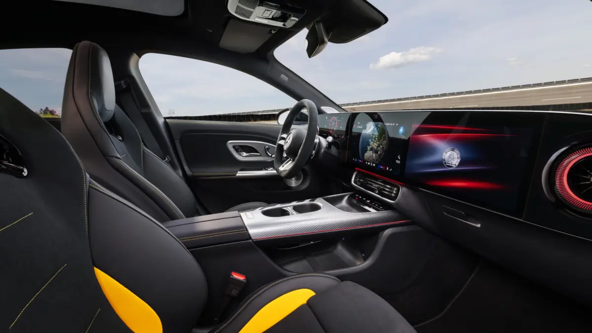 Schneller, agiler – und noch mehr Fahrspaß: Der neue Mercedes-AMG CLA 45 4MATIC+Faster, more agile – and even more fun to drive: The new Mercedes-AMG CLA 45 4MATIC+