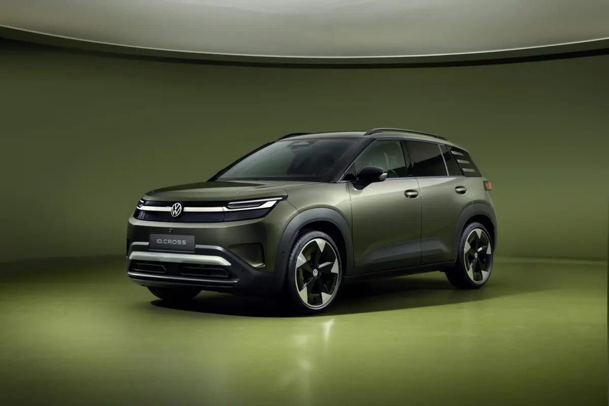 The all-new electric ID. Cross