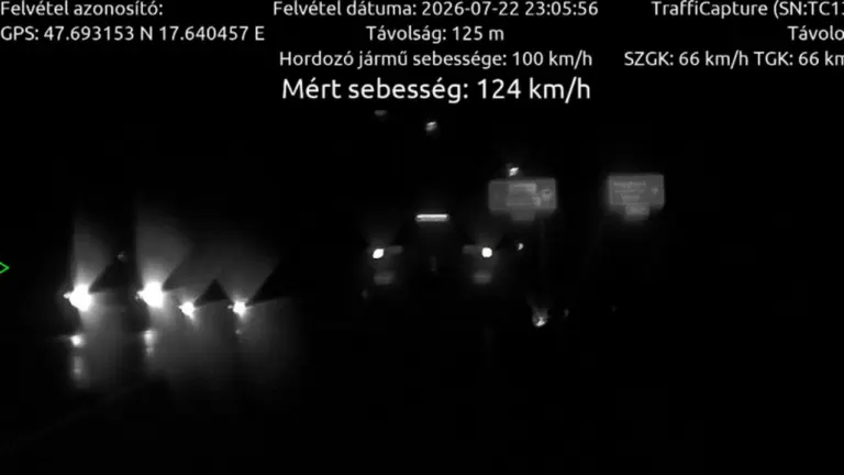 Újabb ámokfutót kapcsolt le a rendőrség Győrben! Ennyivel ment a hídon!