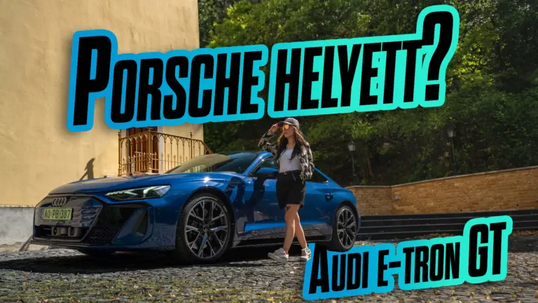 Videó: Mutatjuk, mit tud az Audi e-tron GT quattro Dynamic!