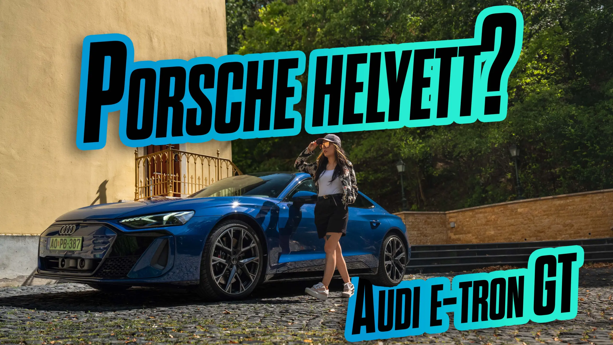 Videó: Mutatjuk, mit tud az Audi e-tron GT quattro Dynamic!